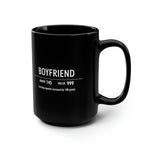 Load image into Gallery viewer, Boyfriend Ceramic Mug 15oz, Gift for Gamers, Nerdy Gift
