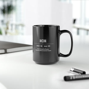 Mom Ceramic Mug 15oz, Gift for Gamers, Nerdy Gift