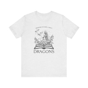 Probably Reading About Dragons T-Shirt, Fantasy Shirt, Gamer Shirt, Fantasy Reader Shirt