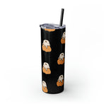 Load image into Gallery viewer, Sweet Roll Skinny Tumbler with Straw, 20oz
