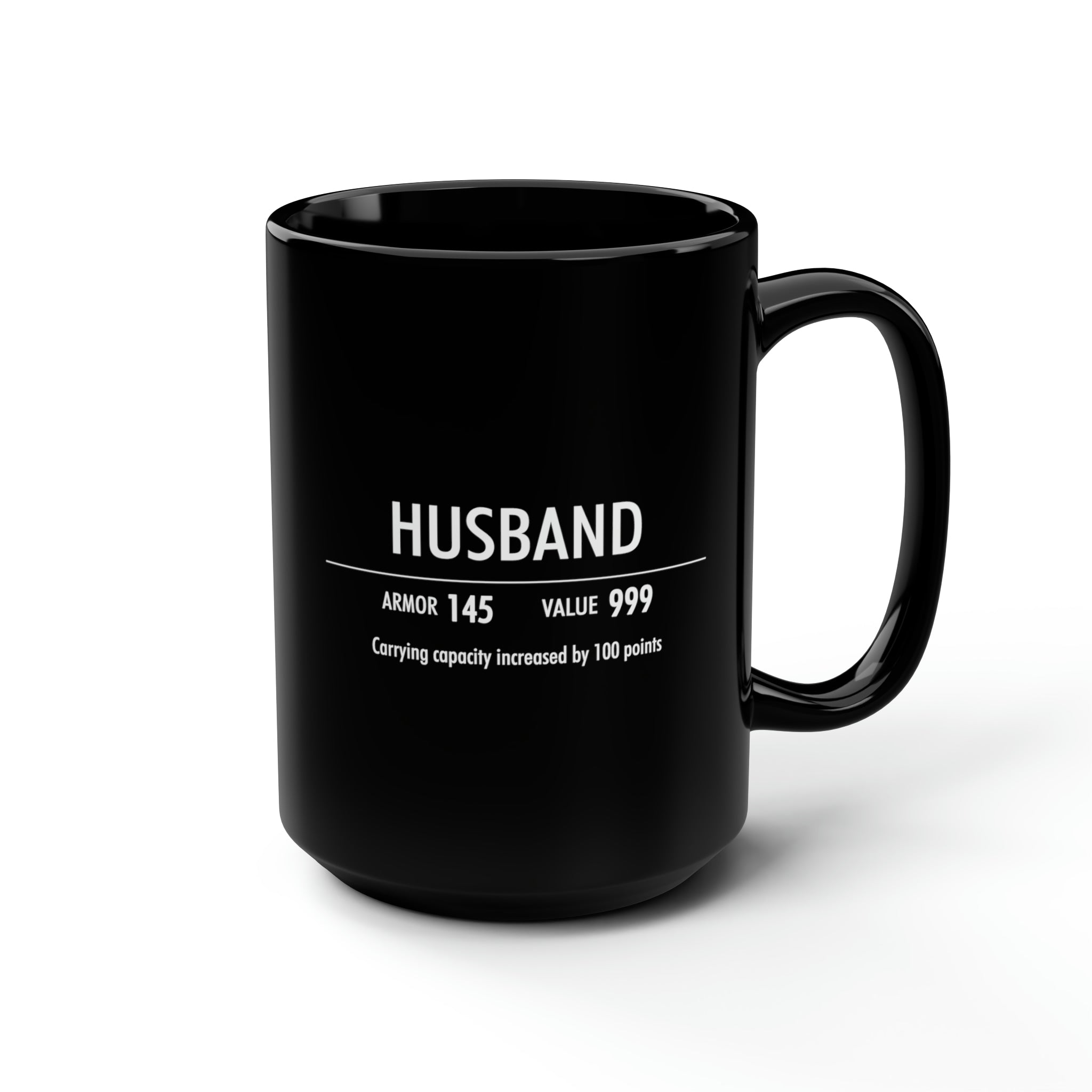 Husband Ceramic Mug 15oz, Gift for Gamers, Nerdy Gift