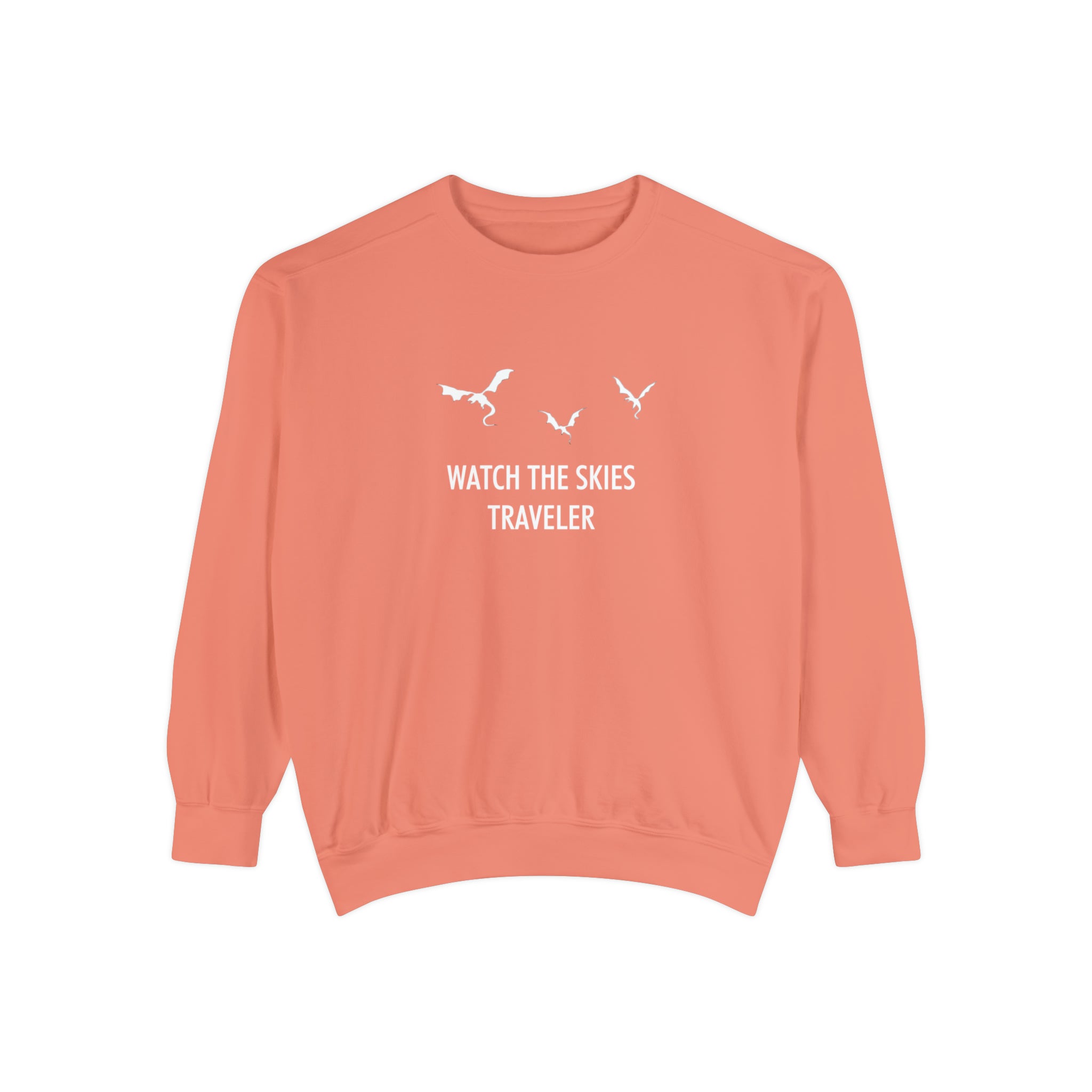 Watch the Skies Traveler Sweatshirt, Comfort Colors