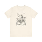 Load image into Gallery viewer, Probably Reading About Dragons T-Shirt, Fantasy Shirt, Gamer Shirt, Fantasy Reader Shirt
