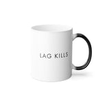 Load image into Gallery viewer, Lag Kills - Color Morphing Mug, 11oz
