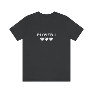 Player 1 Shirt - Gaming T-shirt - Gift for Gamers