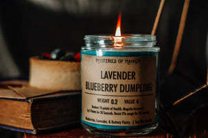 Lavender Blueberry Dumpling - Blueberries, Lavender, and Buttery Pastry Scented with Lavender Essential Oil