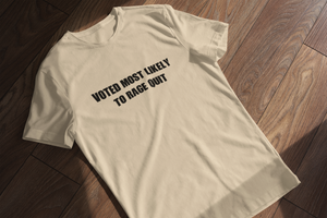 Voted Most Like to Rage Quit T-Shirt - Gamer Shirt - Gift for Gamer