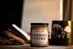 Load image into Gallery viewer, Candlelit Cottage Candle – Cinnamon, Clove, Vanilla &amp; Tonka Scented
