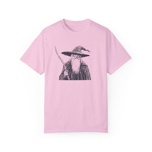 Wandering Wizard Tee - Comfort Colors 1717, Wizard T-Shirt, Nerdy Shirt