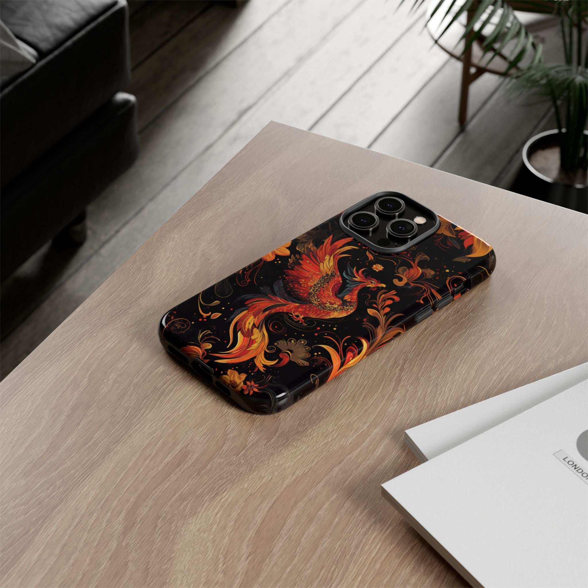 Phoenix iPhone Tough Case, Fantasy Phone Case