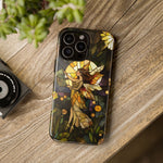 Load image into Gallery viewer, Stained Glass Effect iPhone Tough Case, Fantasy Phone Case, Fairy Phone Case
