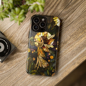 Stained Glass Effect iPhone Tough Case, Fantasy Phone Case, Fairy Phone Case