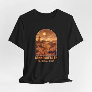 Commonwealth National Park T-Shirt, Gift for Gamers, Gaming Shirt, Nerdy T-Shirt, RPG Gamer T-Shirt