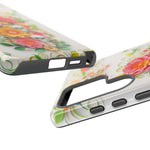 Load image into Gallery viewer, Flowers and Skulls Cute Samsung Phone Case
