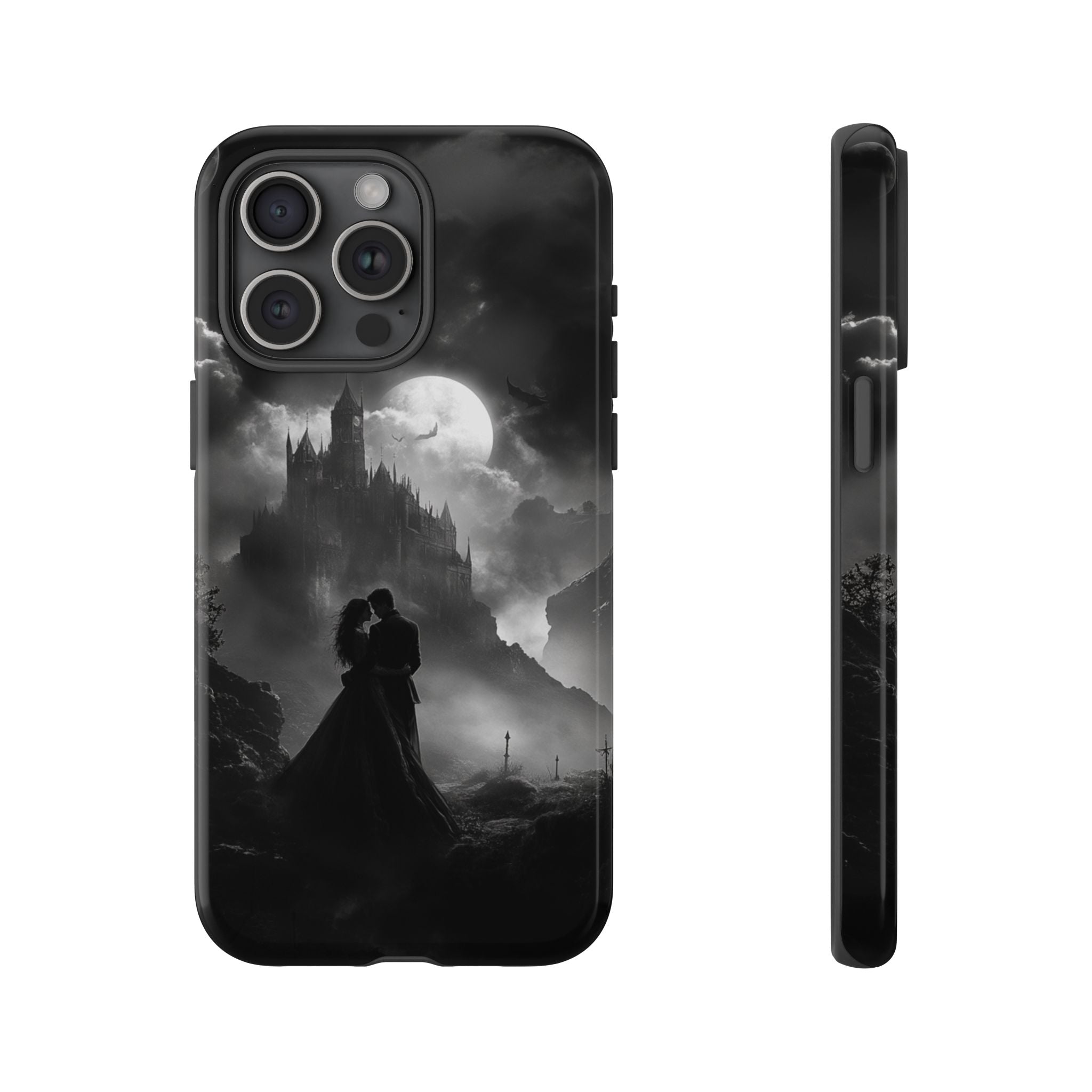 Dark Gothic Romance iPhone Tough Case, Gothic Phone Case