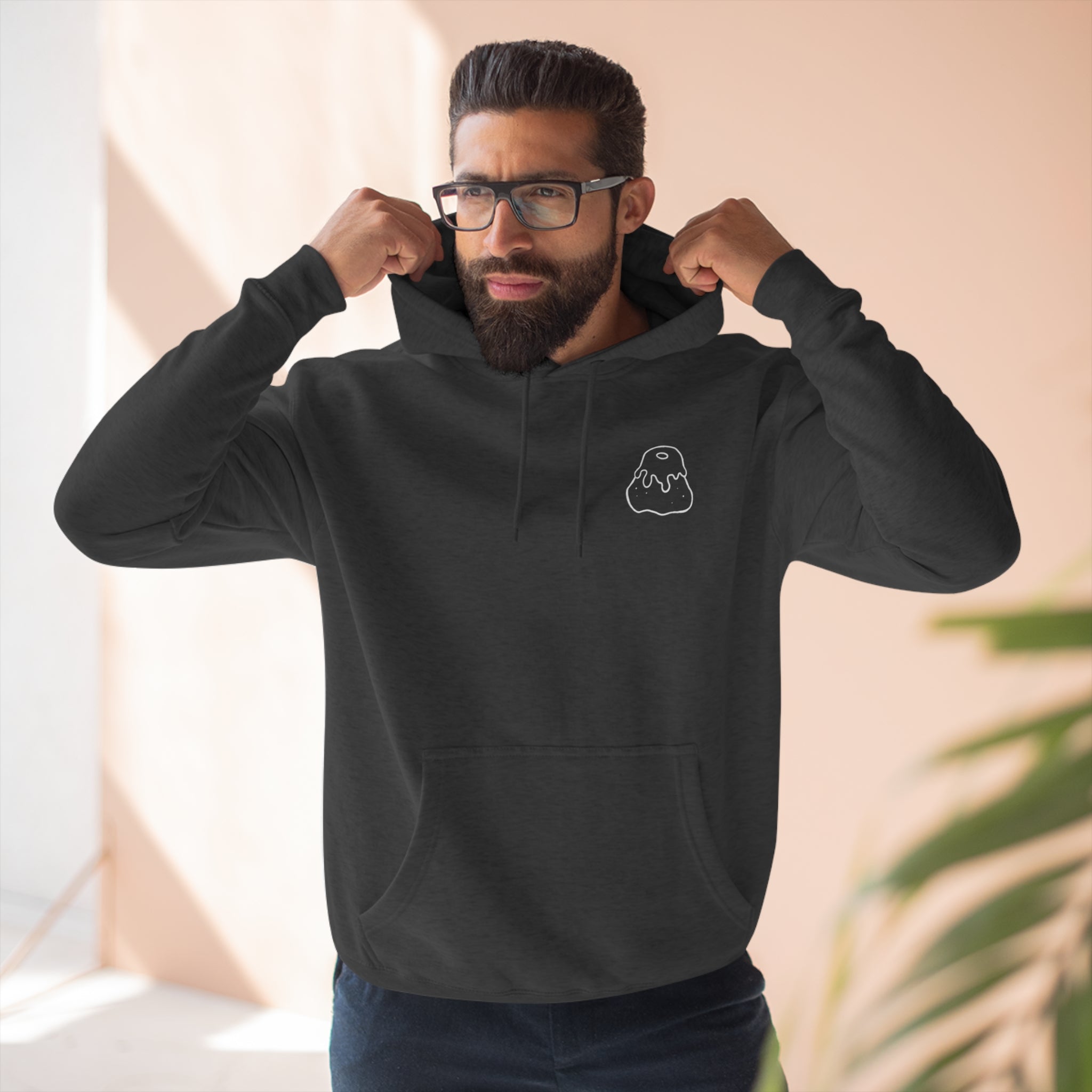 Mini Sweet Roll Bannered Mare Premium Pullover Hoodie (Print on Front AND Back) - Gift for Gamers - Gamer Boyfriend Hoodie