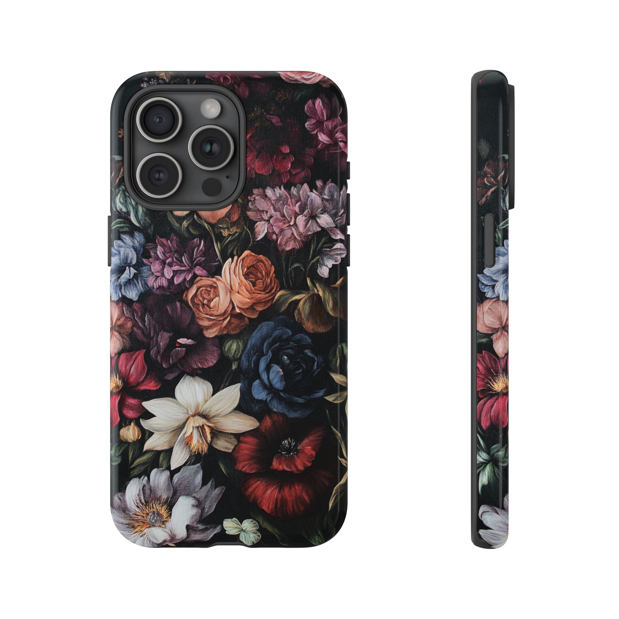 Dark Floral iPhone Case