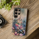 Load image into Gallery viewer, Castle Embroidered Effect Samsung Phone Case
