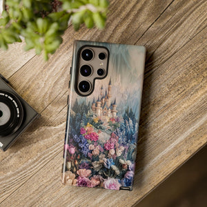 Castle Embroidered Effect Samsung Phone Case