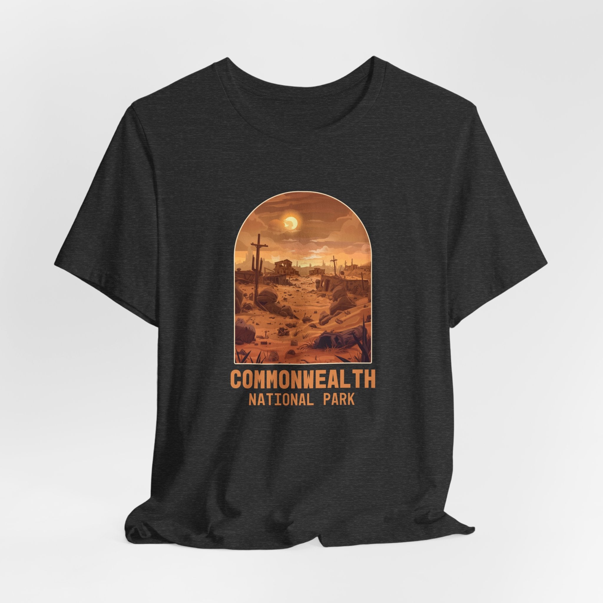 Commonwealth National Park T-Shirt, Gift for Gamers, Gaming Shirt, Nerdy T-Shirt, RPG Gamer T-Shirt