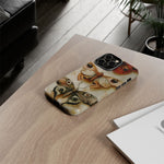 Load image into Gallery viewer, Moths iPhone Tough Case, Moth Phone Case
