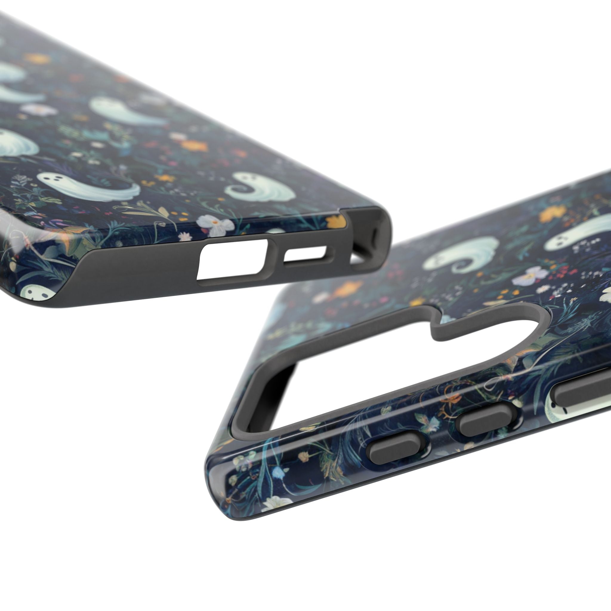 Ghosts and Flowers Cute Samsung Phone Case