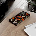Load image into Gallery viewer, Cozy Fall Pumpkin, Books, and Coffee Samsung Phone Case
