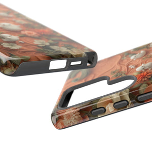 Ghosts and Flowers Cute Samsung Phone Case