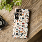 Load image into Gallery viewer, Cozy Books and Coffee Samsung Phone Case
