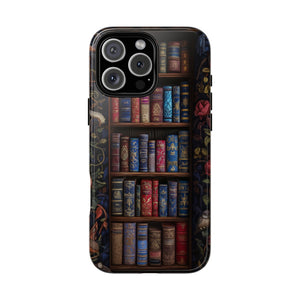 Books iPhone Tough Case, Bookish Phone Case