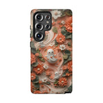 Load image into Gallery viewer, Ghosts and Flowers Cute Samsung Phone Case
