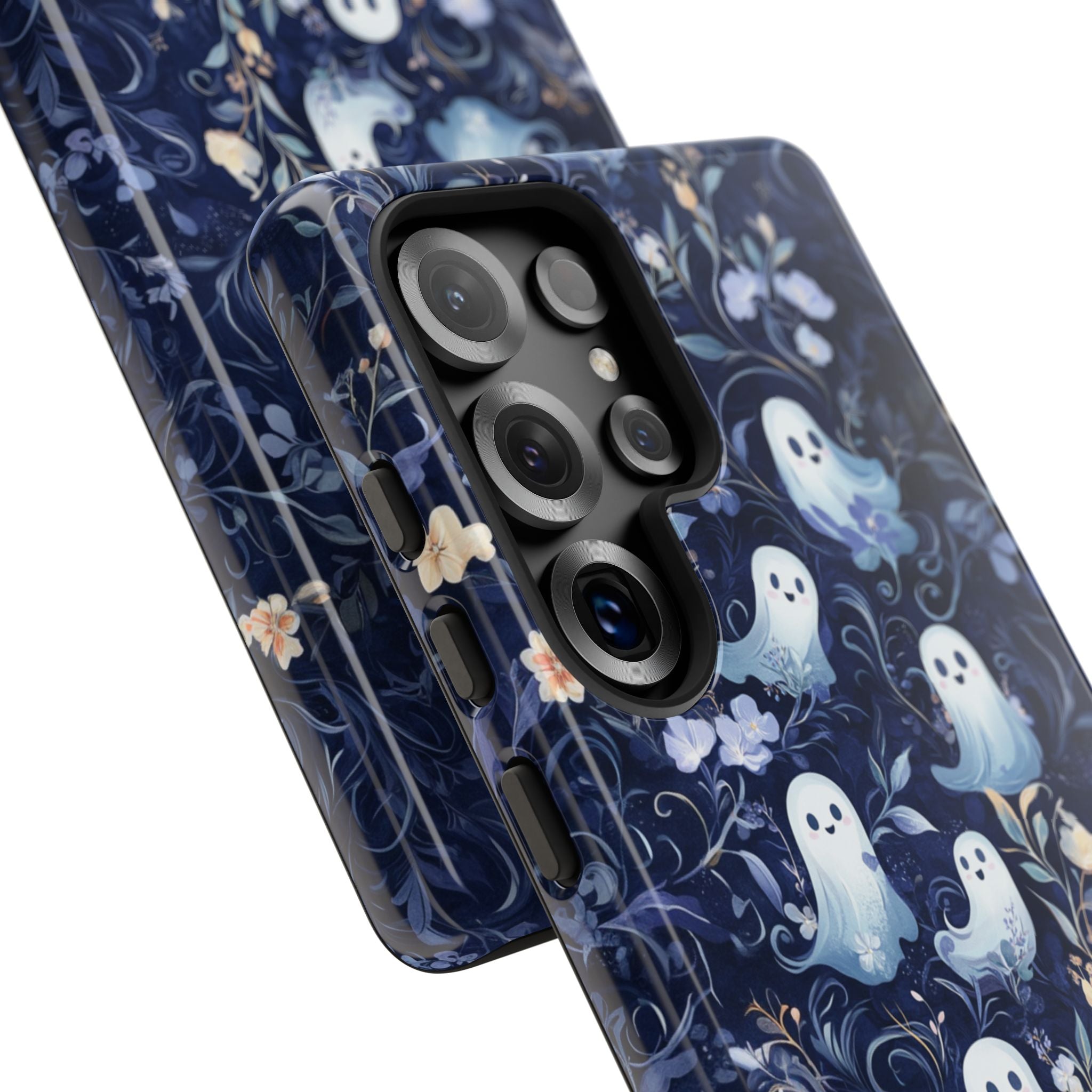 Ghosts and Flowers Cute Samsung Phone Case