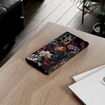 Load image into Gallery viewer, Dark Floral Samsung Phone Case
