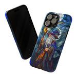 Load image into Gallery viewer, Stained Glass Effect iPhone Tough Case, Wizard Phone Case

