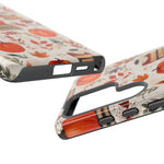 Load image into Gallery viewer, Cozy Fall Pumpkin, Books, and Coffee Samsung Phone Case
