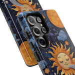 Load image into Gallery viewer, Sun and Moon Samsung Phone Case
