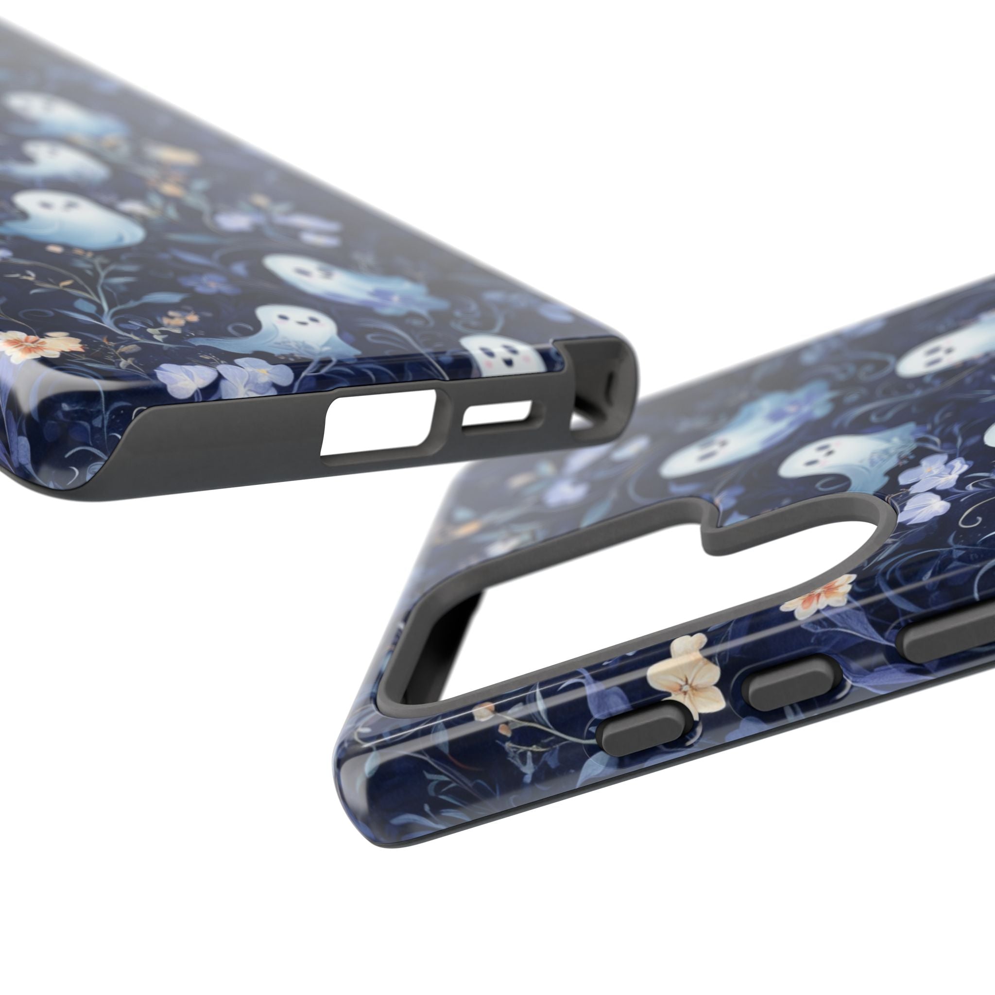 Ghosts and Flowers Cute Samsung Phone Case