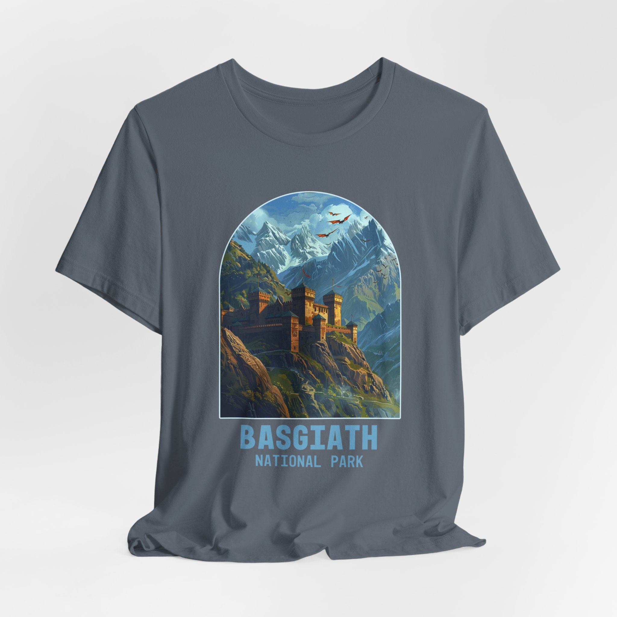 Basgiath National Park T-Shirt, Gift for Book Lovers, Bookish Shirt, Nerdy T-Shirt, Fantasy Reader T-Shirt