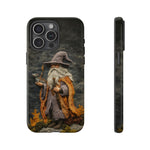Load image into Gallery viewer, Wizard Embroidered Effect iPhone Case
