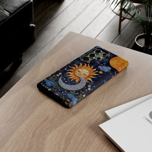 Sun and Moon Samsung Phone Case
