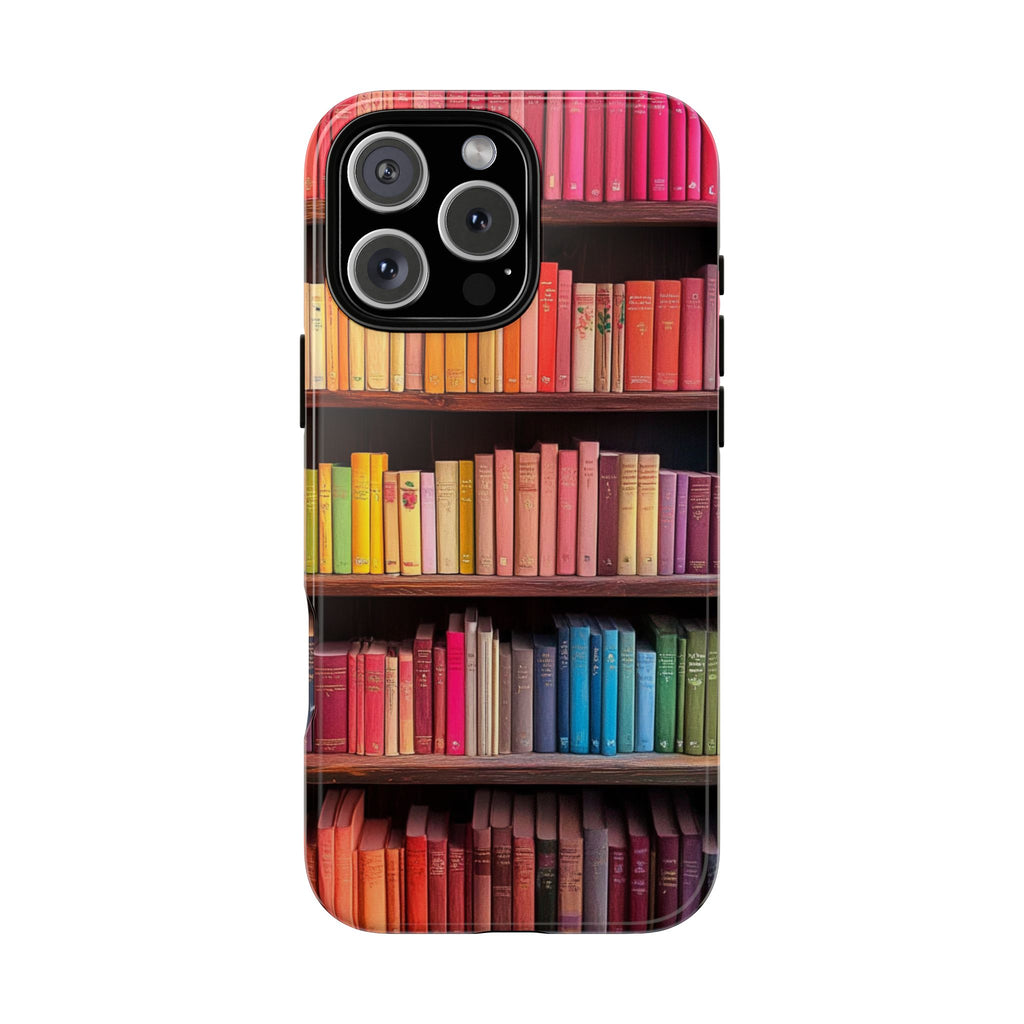 Colorful Books iPhone Case – Mysteries of Mayhem Colorful Books iPhone Case – Mysteries of Mayhem
