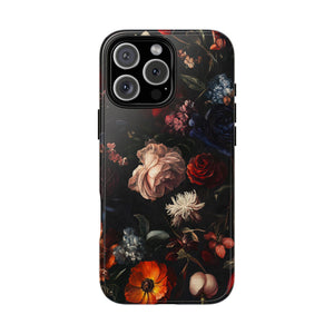 Dark Floral iPhone Case