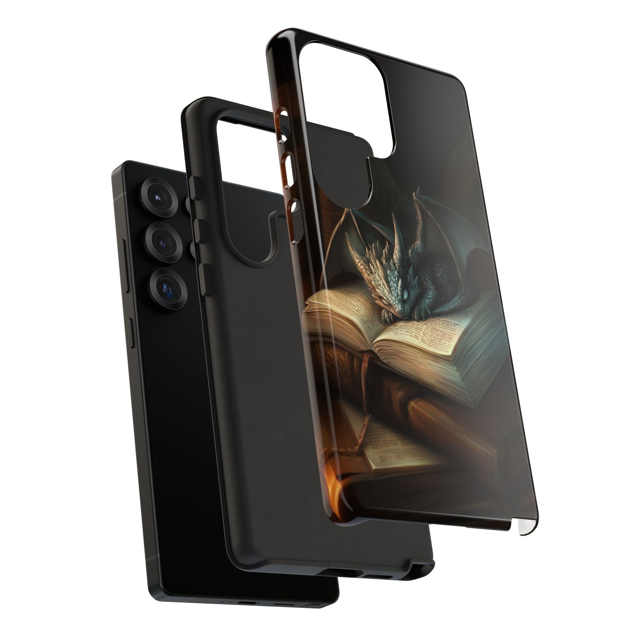 Book Dragon Samsung Phone Case