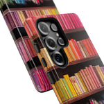 Load image into Gallery viewer, Colorful Bookshelf Samsung Phone Case

