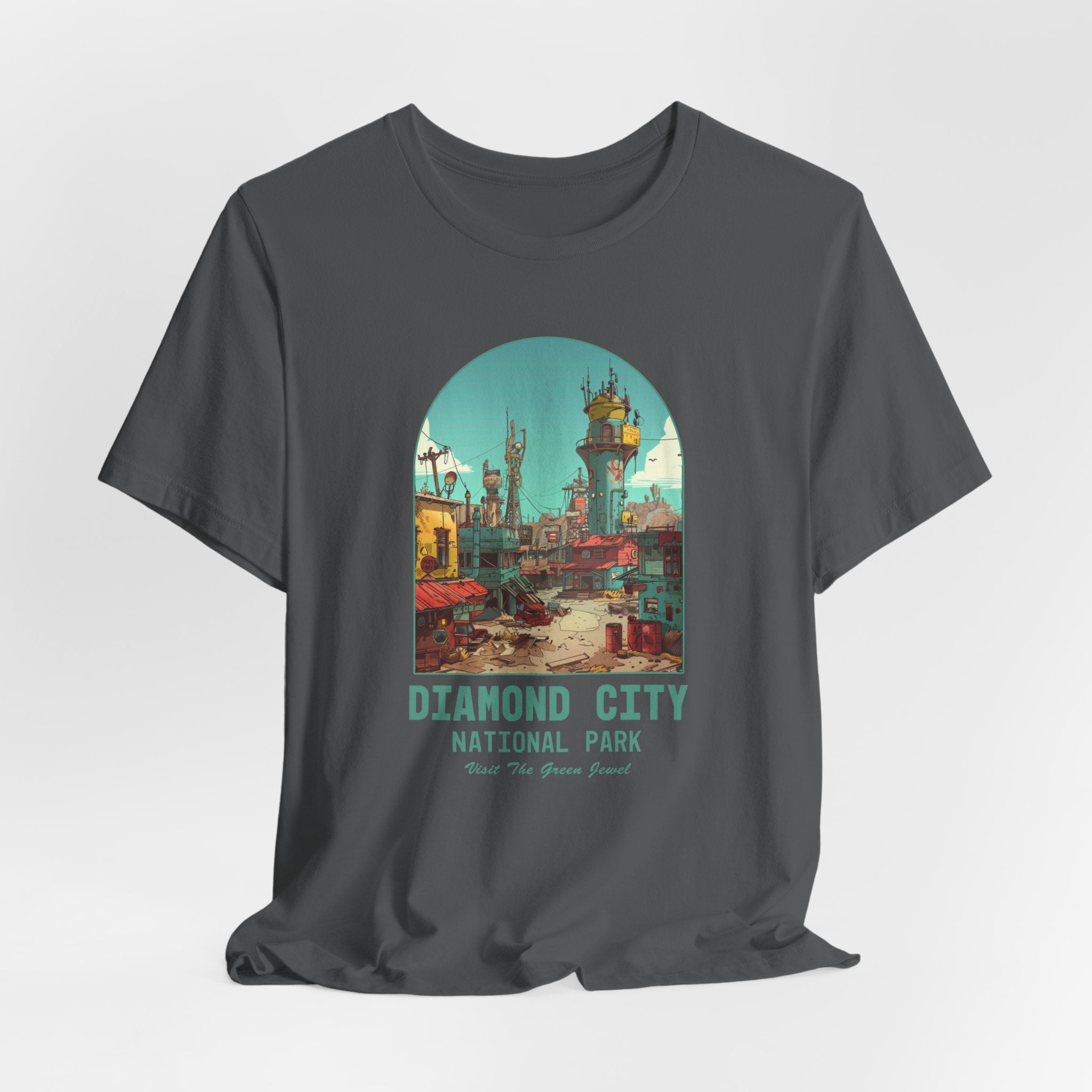 Diamond City National Park T-Shirt, Gift for Gamers, Gaming Shirt, Nerdy T-Shirt, RPG Gamer T-Shirt