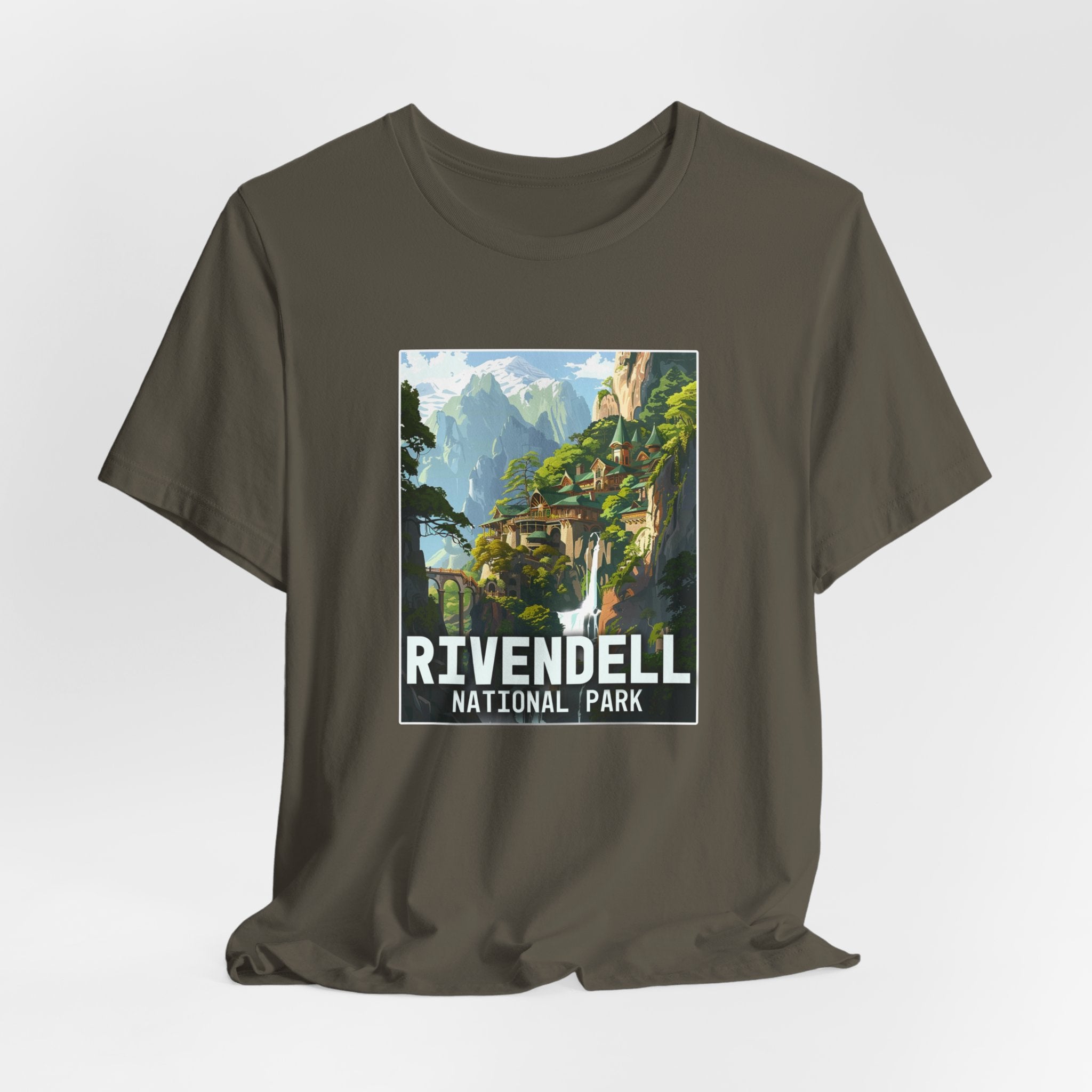 Rivendell National Park T-Shirt, Nerdy Gift, Fantasy Shirt, Nerdy T-Shirt