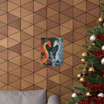 Load image into Gallery viewer, Dragon Wall Art, Fantasy Poster, Fantasy Art Print, Matte Vertical Poster, Gamer Gifts, Fantasy Gifts
