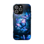 Load image into Gallery viewer, Butterflies iPhone Tough Case, Fantasy Phone Case
