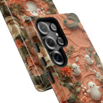 Load image into Gallery viewer, Ghosts and Flowers Cute Samsung Phone Case
