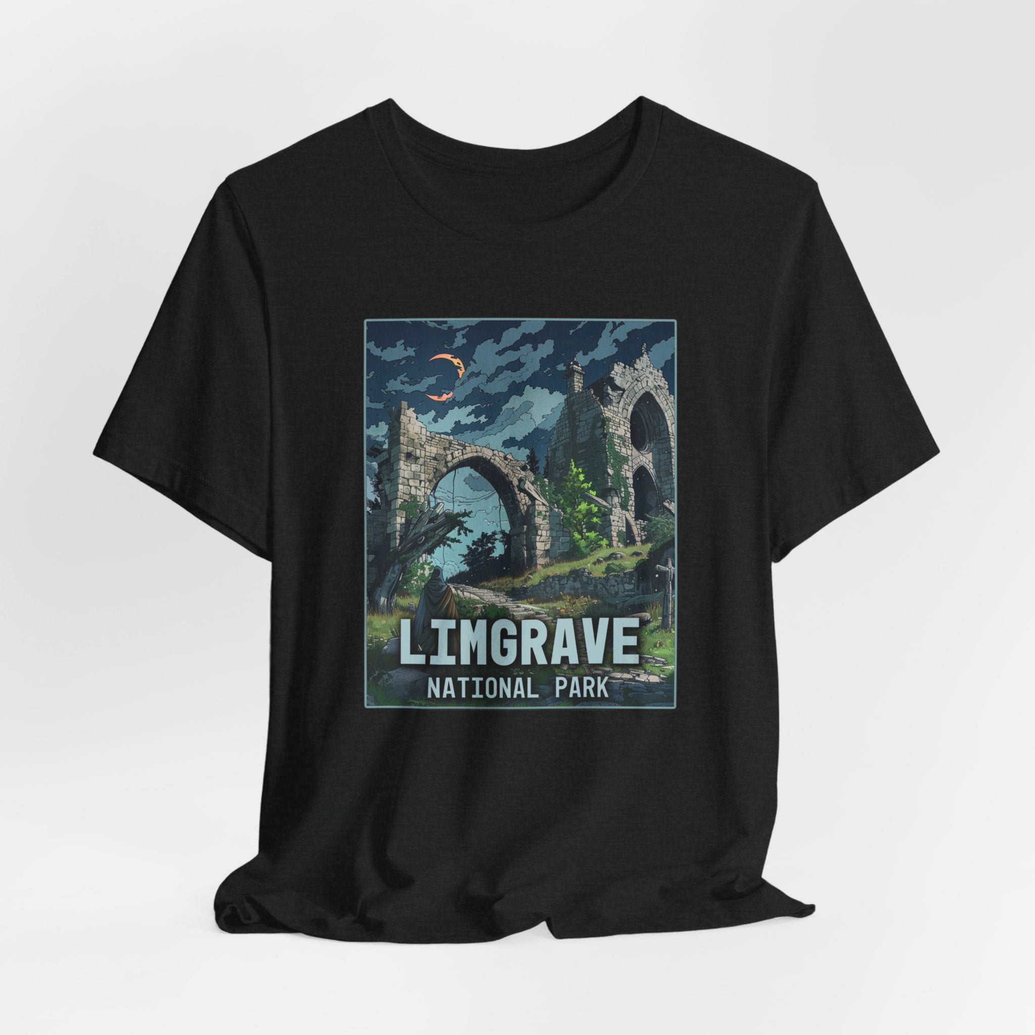 Limgrave National Park T-Shirt, Nerdy Gift, Fantasy Shirt, Nerdy T-Shirt